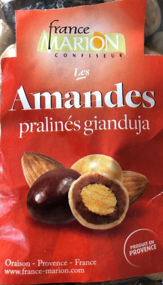 Amandes pralinés gianduja