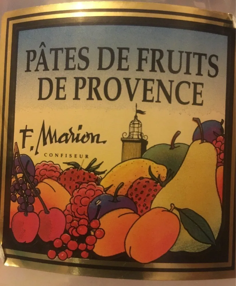 Pâtes de fruits de Provence
