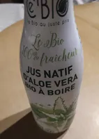 Jus natif d'aloe vera bio à boire