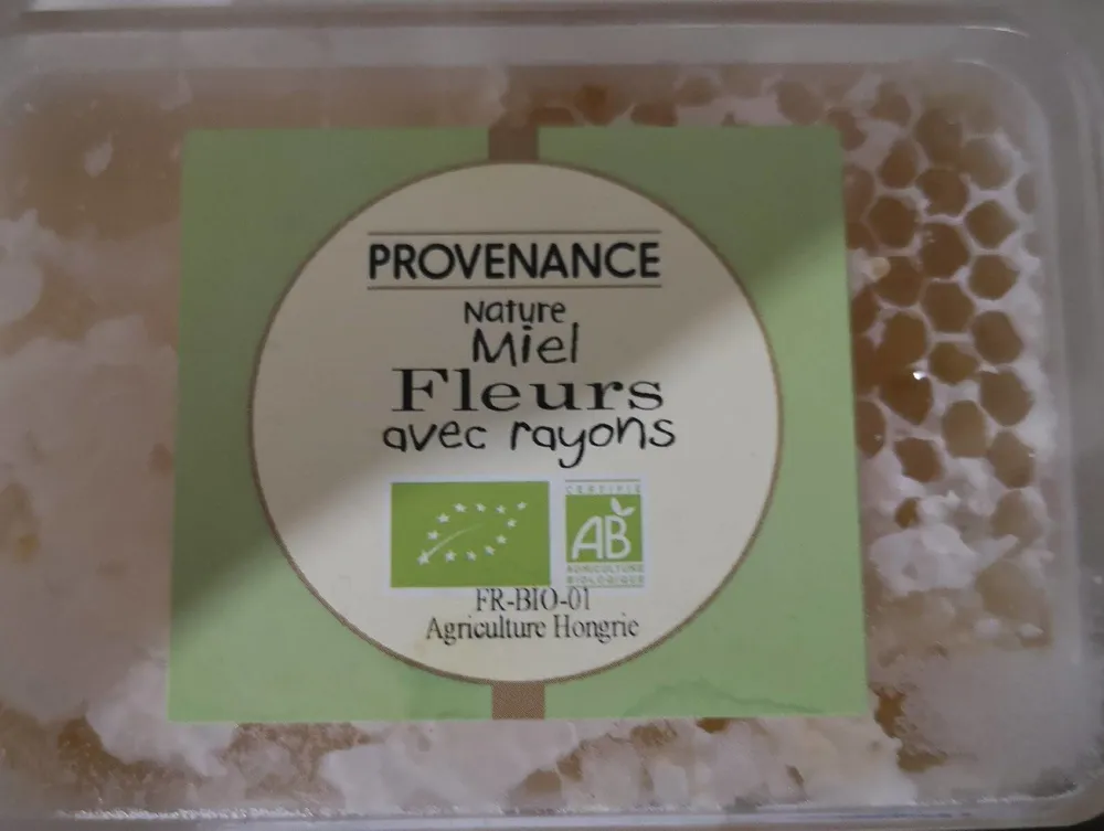 Nature Miel fleurs avec rayon