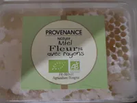 Nature Miel fleurs avec rayon