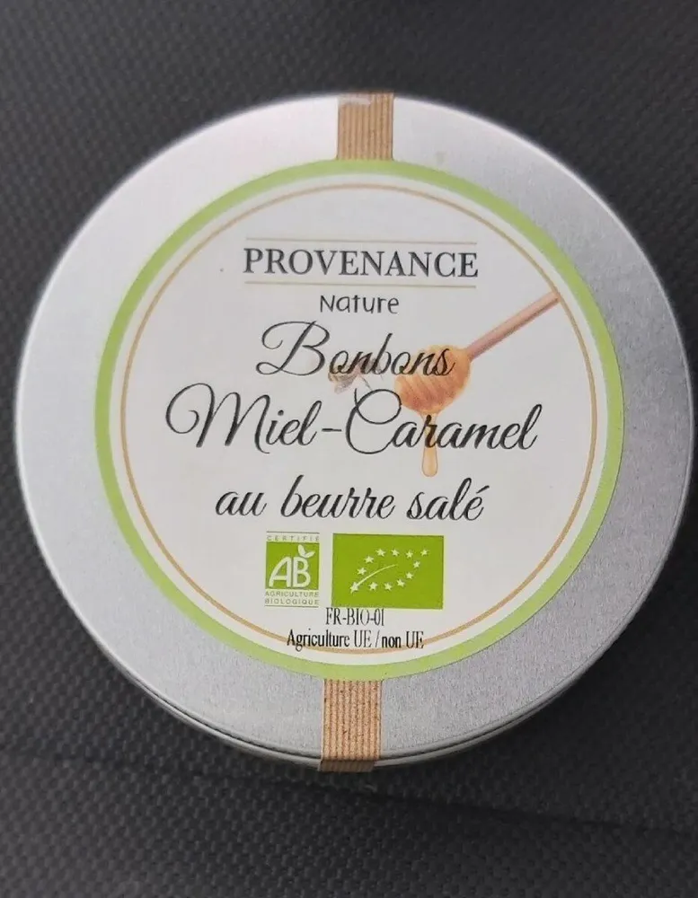 Bonbon Miel-Caramel au beurre salé