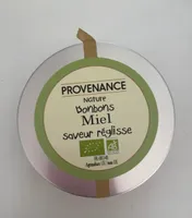 Bonbon miel saveur reglisse