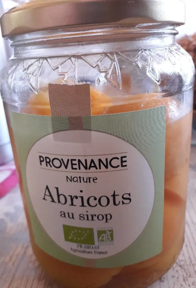 Abricots au sirop