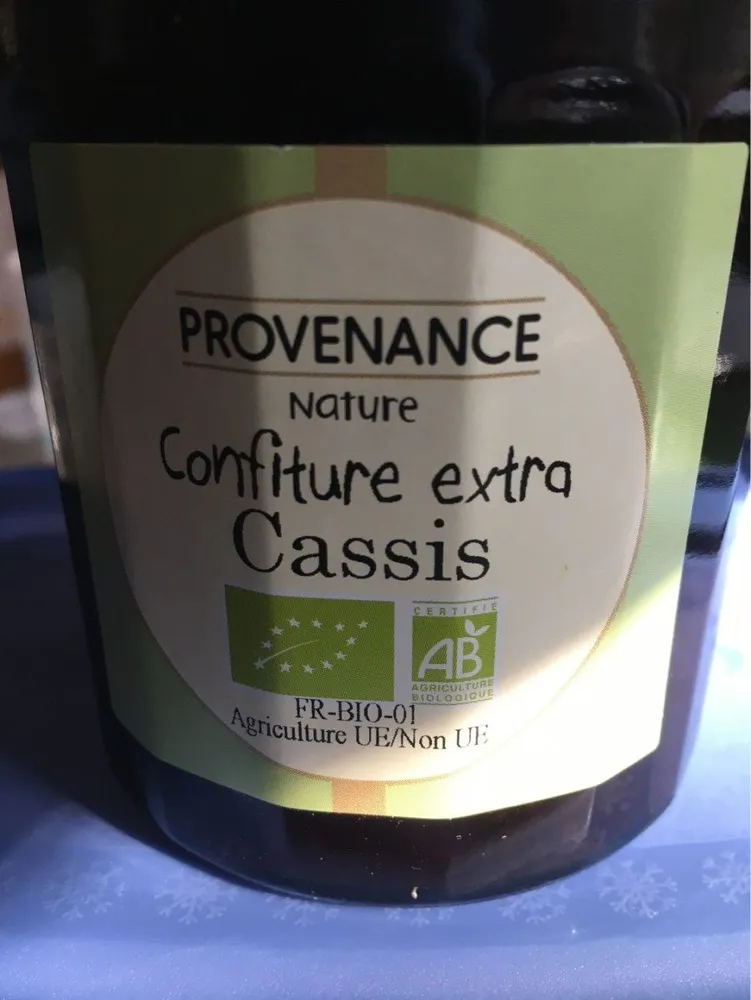 Confiture extra cassis