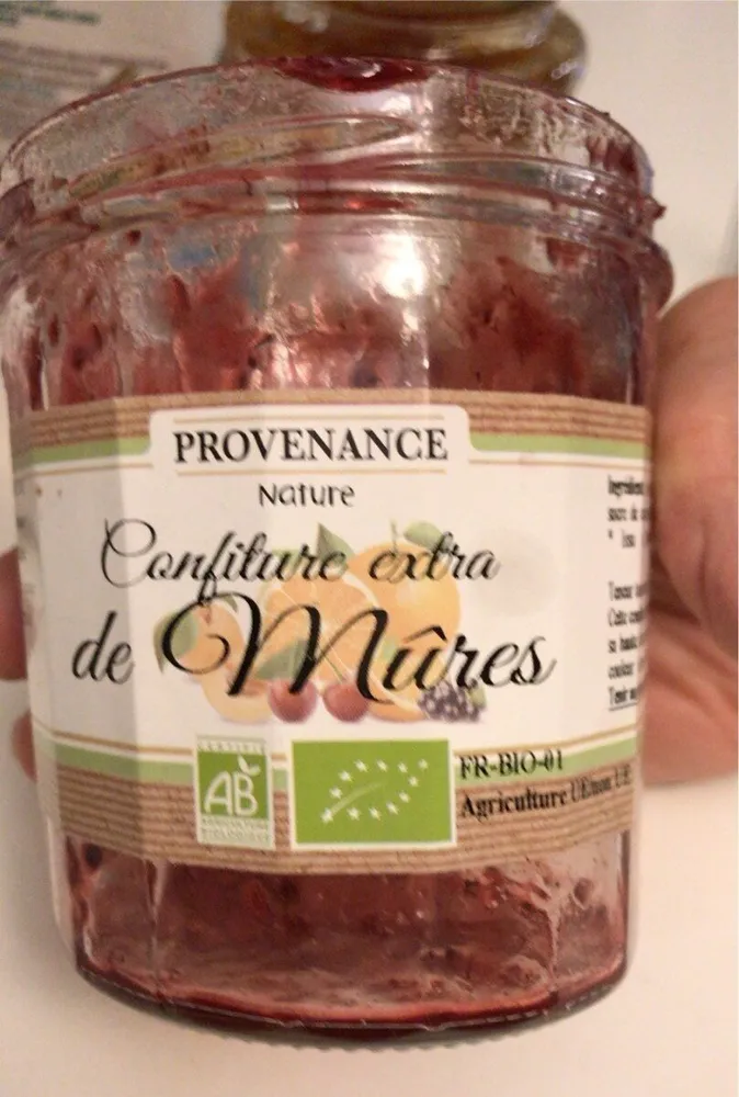 Confiture extra de mures