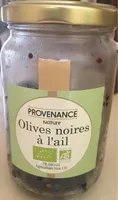 Olives noires à l'ail