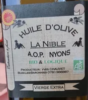 Huile d'olive LA NIBLE AOP Nyons