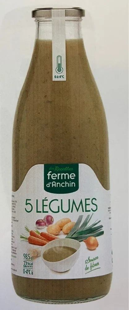 Soupe 5 légumes