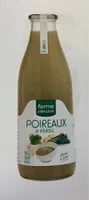 Soupe fraiche de poireaux persil. Contient 3 legumes.