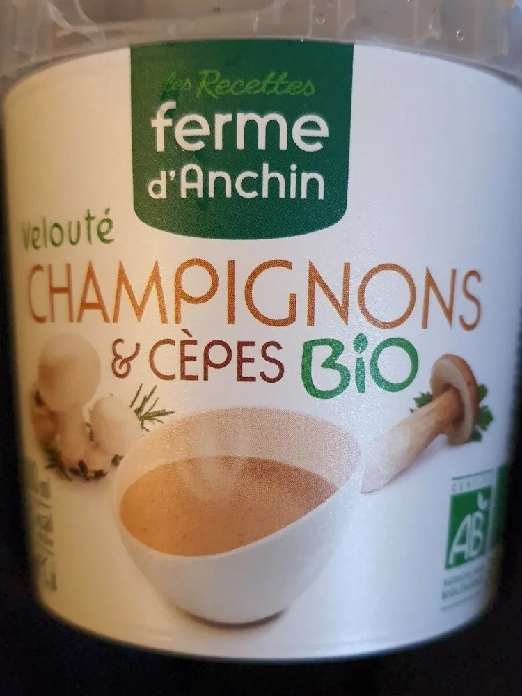 Veloute champignons et cepes