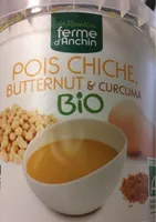 Pois chiche, butternut et curcuma