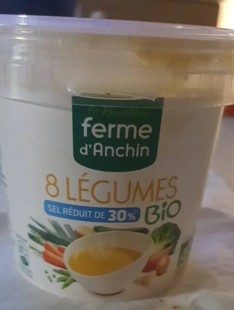 Soupe 8 légumes - Sel réduit de 30%