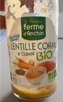 Soupe lentille corail