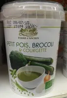 Petits pois, brocoli & courgette