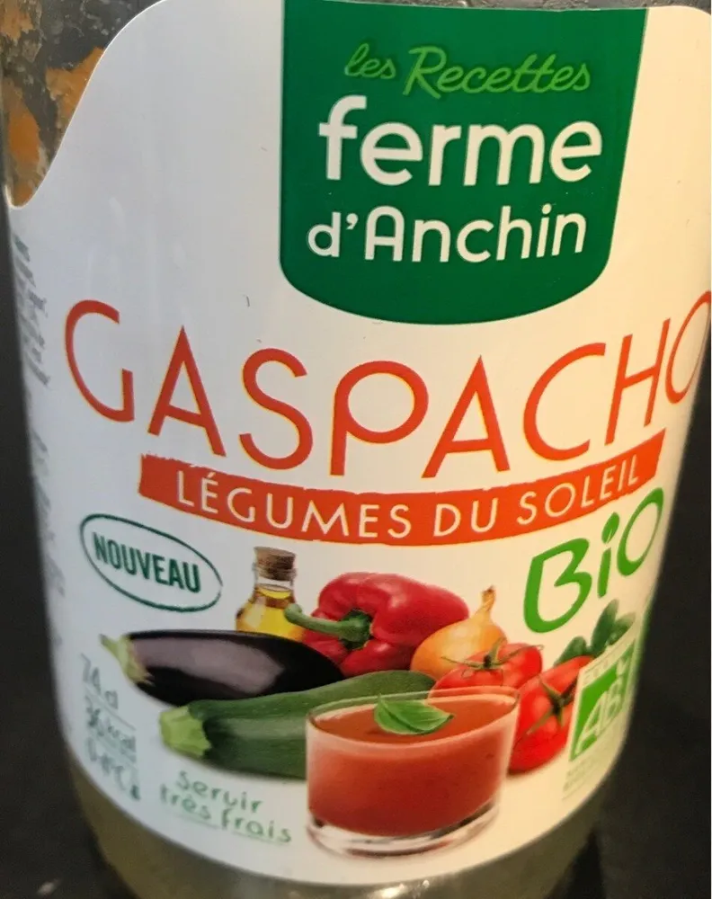 GASPACHO LEGUME DU SOLEIL