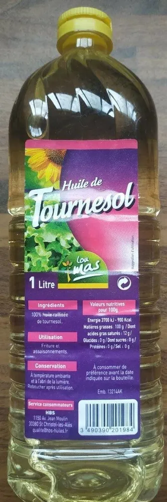 Huile de Tournesol