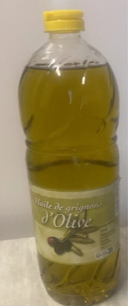 Huile de grignons d’olive