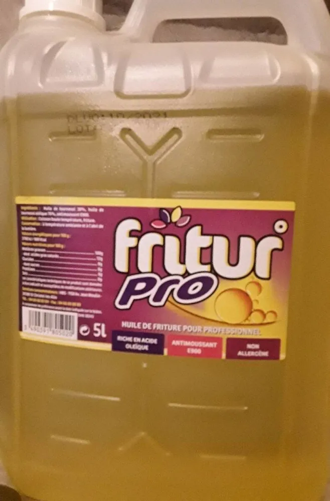 Huile de friture pour professionnel