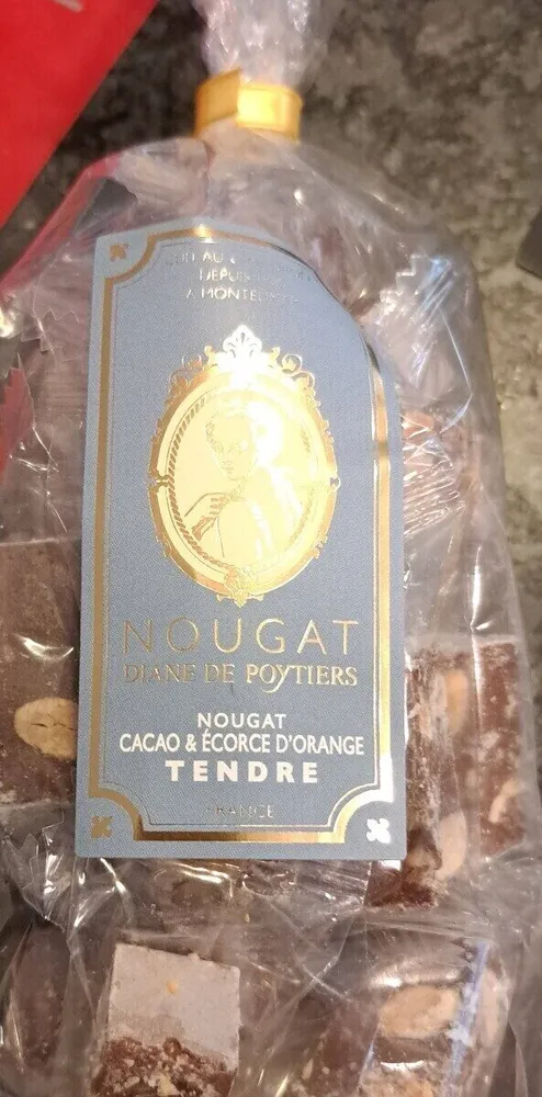 Nougat cacao et écorce d'orange