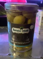 Olive verte farcies anchois