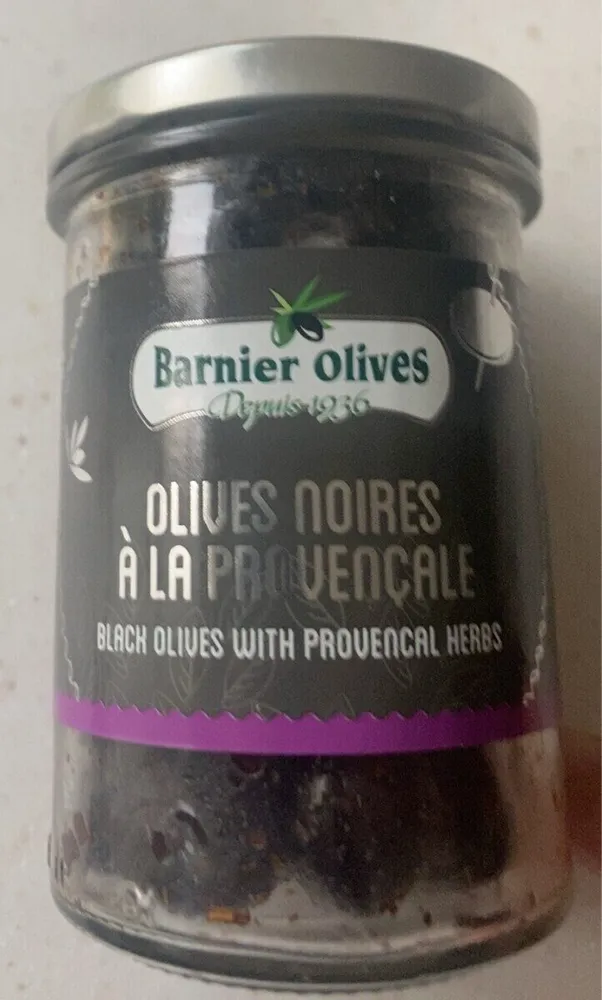 Olives noires a la provencale
