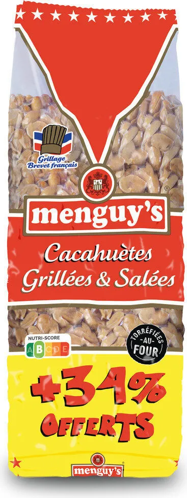 Cacahuètes grillées salées