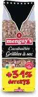 MENGUY'S CACAHUETES GRILLEES A SEC 500g + 34% OFFERTS