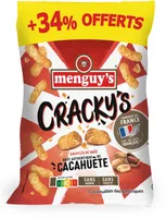 MENGUY'S Cracky's Soufflé de maïs à la cacahuète 180g +34% offerts