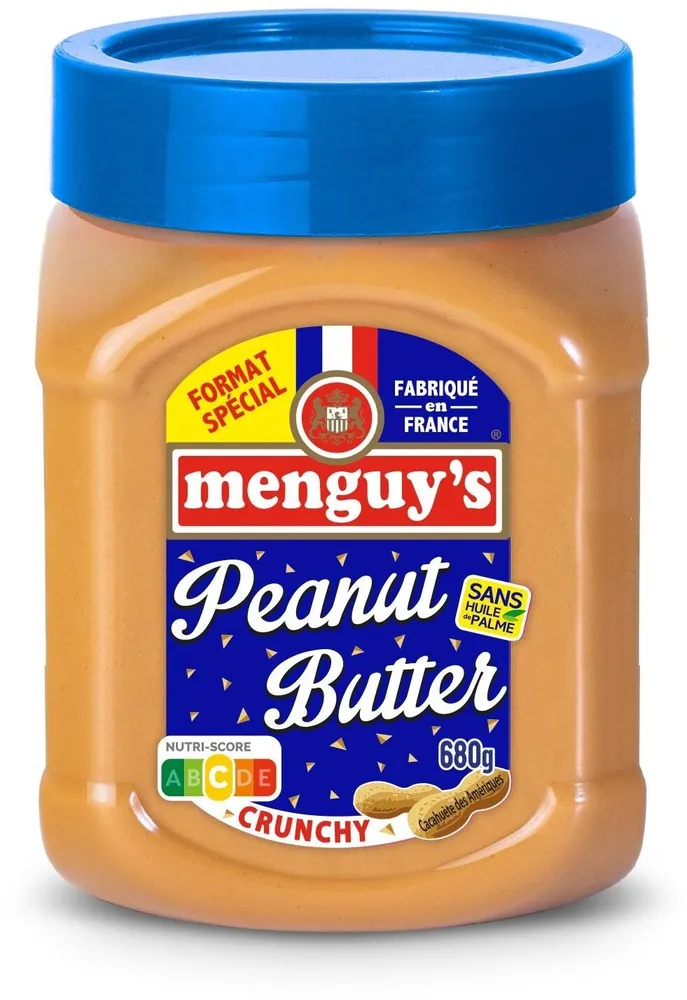 Beurre de cacahuètes crunchy Format spécial 680 g