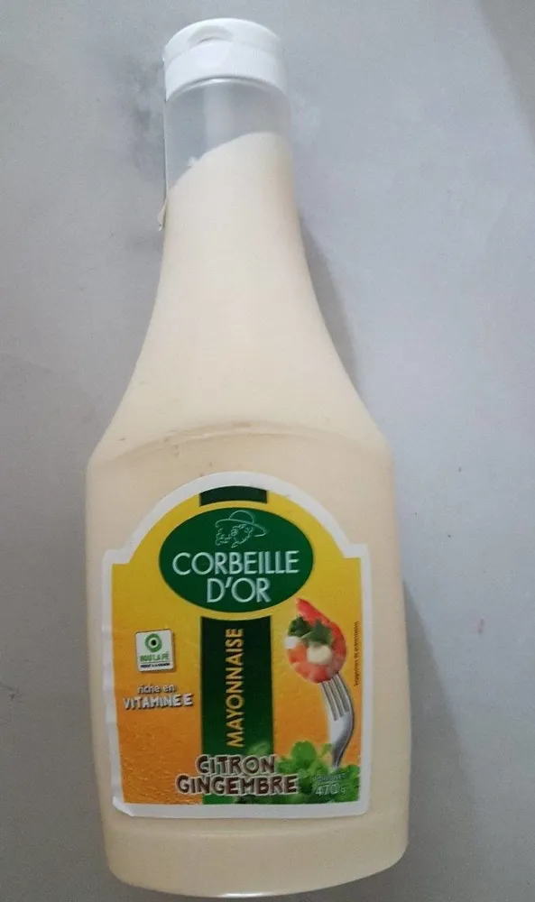 Mayonnaise citron gingembre