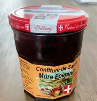 Confiture de Savoie mûre epépinée