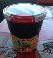 Confiture de savoie à la Mûre