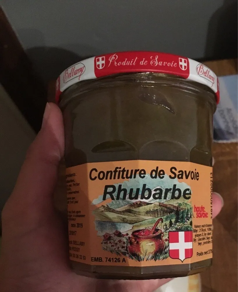 Confiture rhubarbe