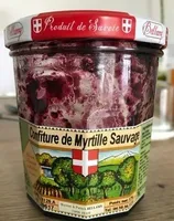 Confiture de myrtilles sauvages