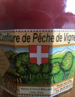 Confiture de pêche de vigne