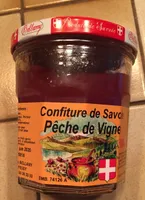 Confiture de Savoie pêche de vigne