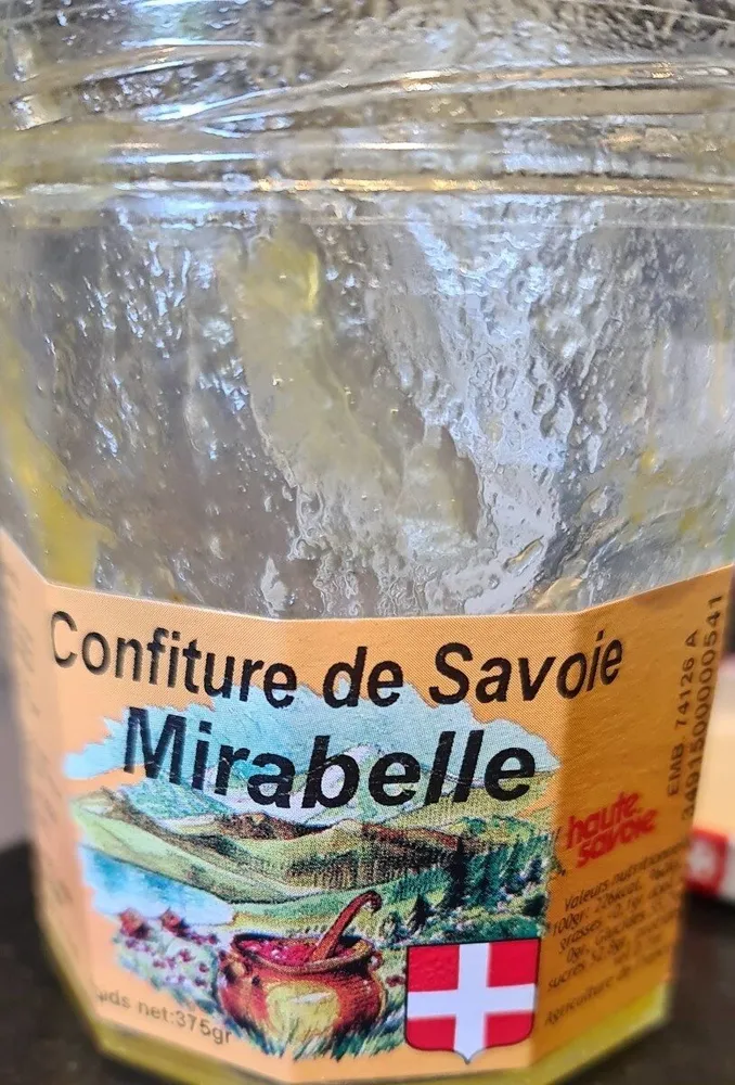 Confiture de Savoie Mirabelle
