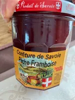 Confiture de Savoie Pêche Framboise