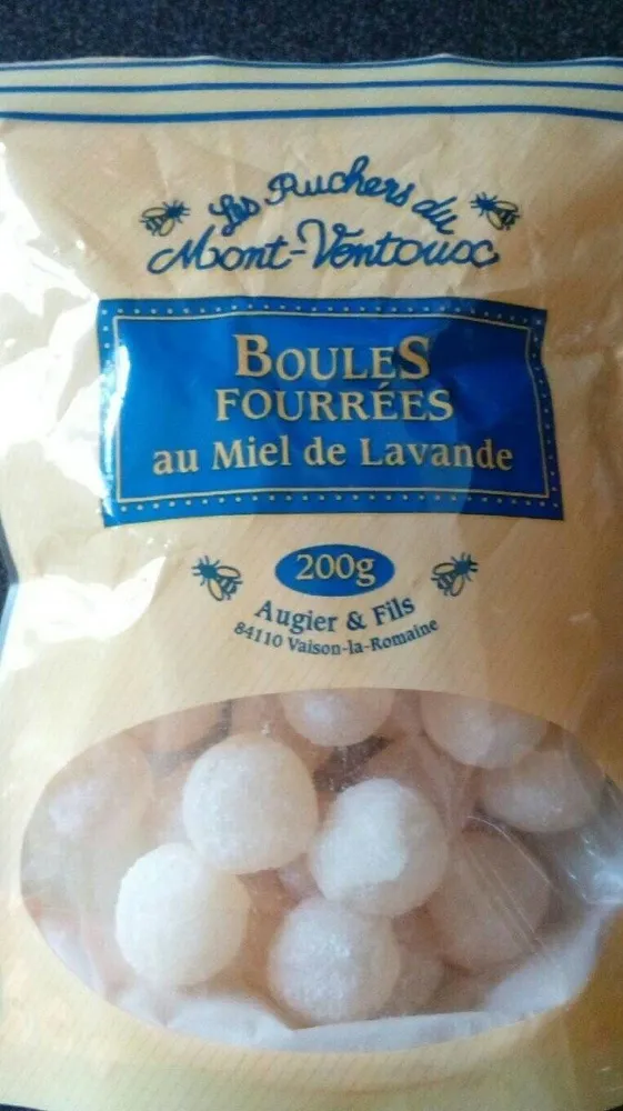 Boules fourrées au miel de lavande