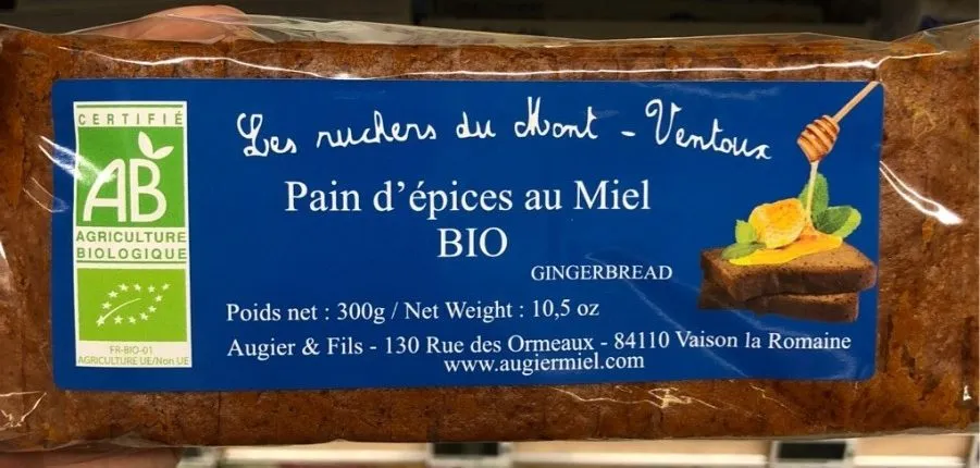 Pain d'épices au Miel