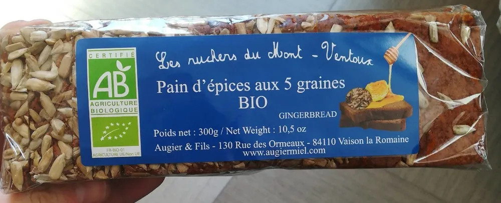 Pain d'épices aux 5 graines BIO