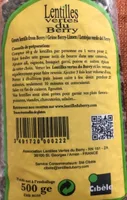 Lentilles vertes du Berry