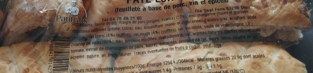 Pâté lorrain