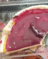 Tarte flan framboise