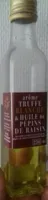 Arôme truffe blanche et huile de pépins de raisin