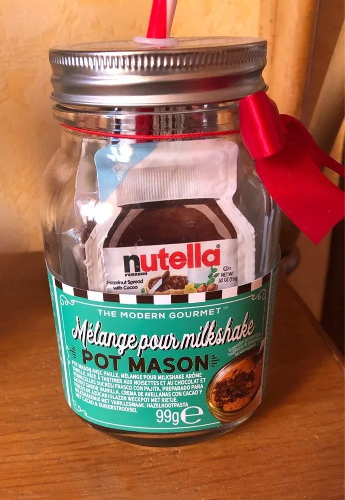 Mélange pour milkshake "pot mason"