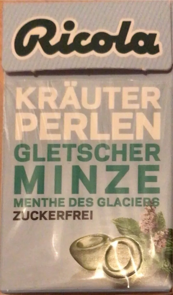 Kräuter perlen gletscher Minze