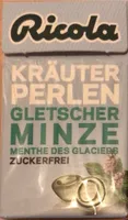 Kräuter perlen gletscher Minze
