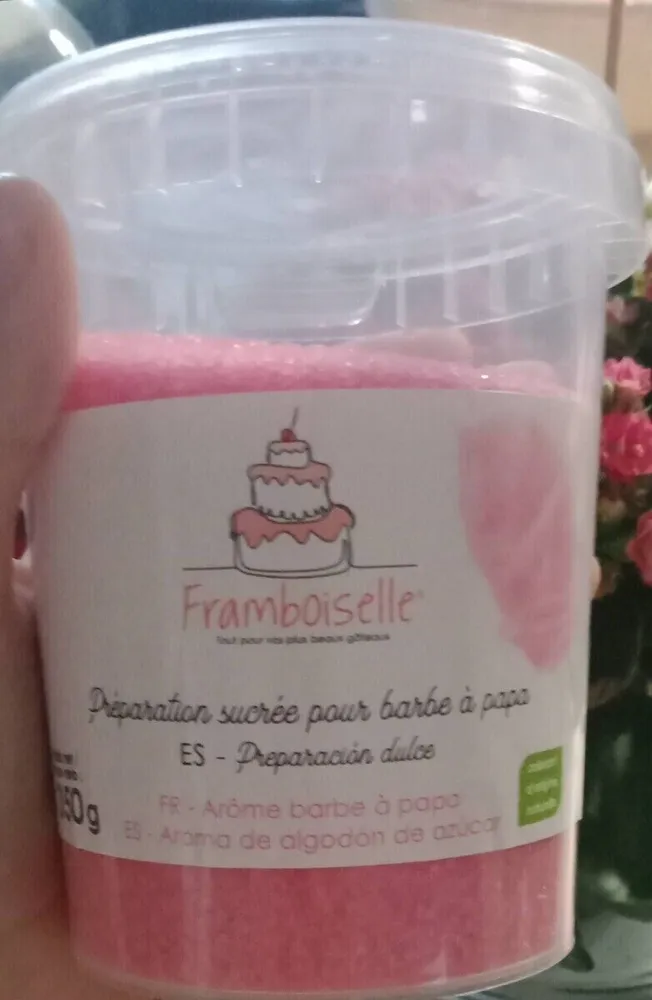 Préparation sucrée pour barbe à papa